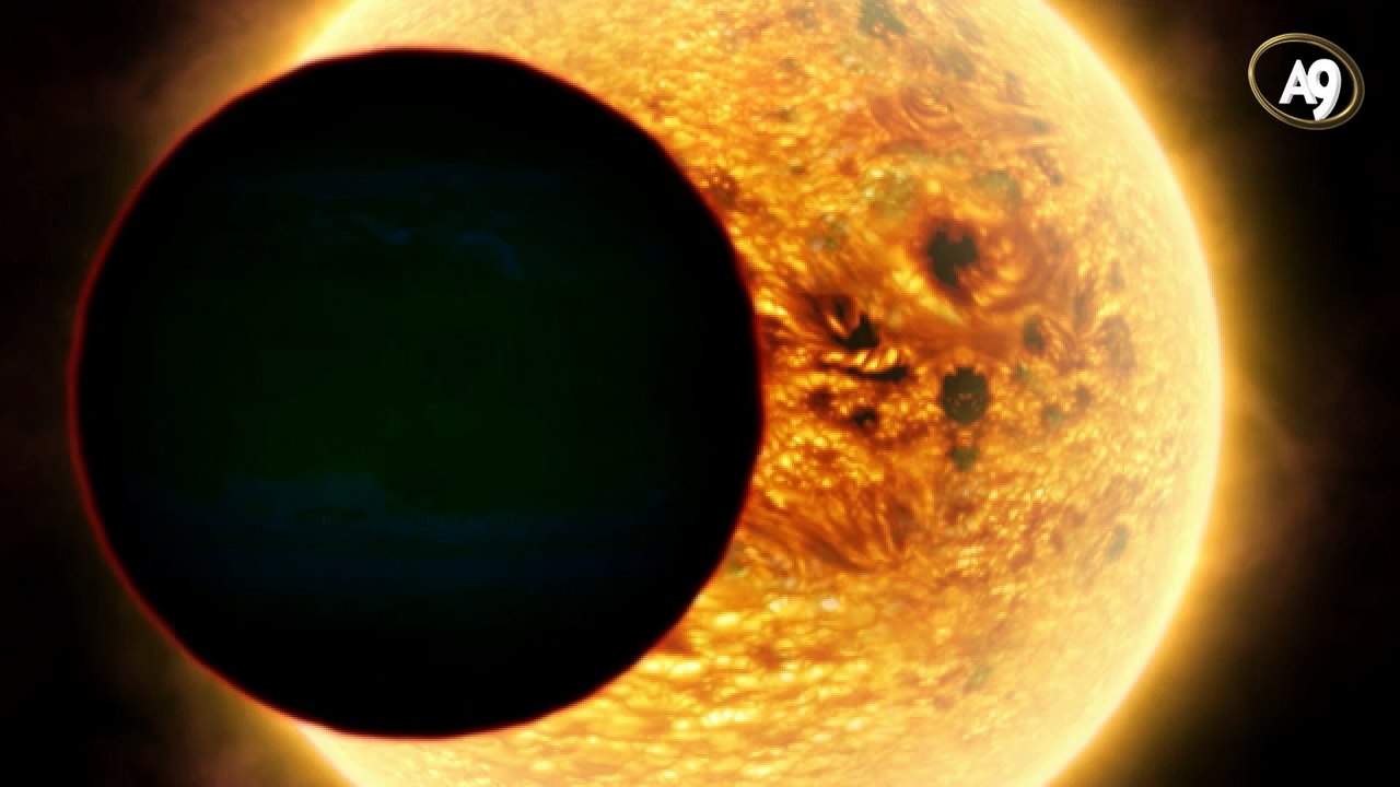 Der Platz der Erde im Weltall