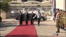مراسيم استقبال أوراق اعتماد السفير التركي الجديد في إسرائيل