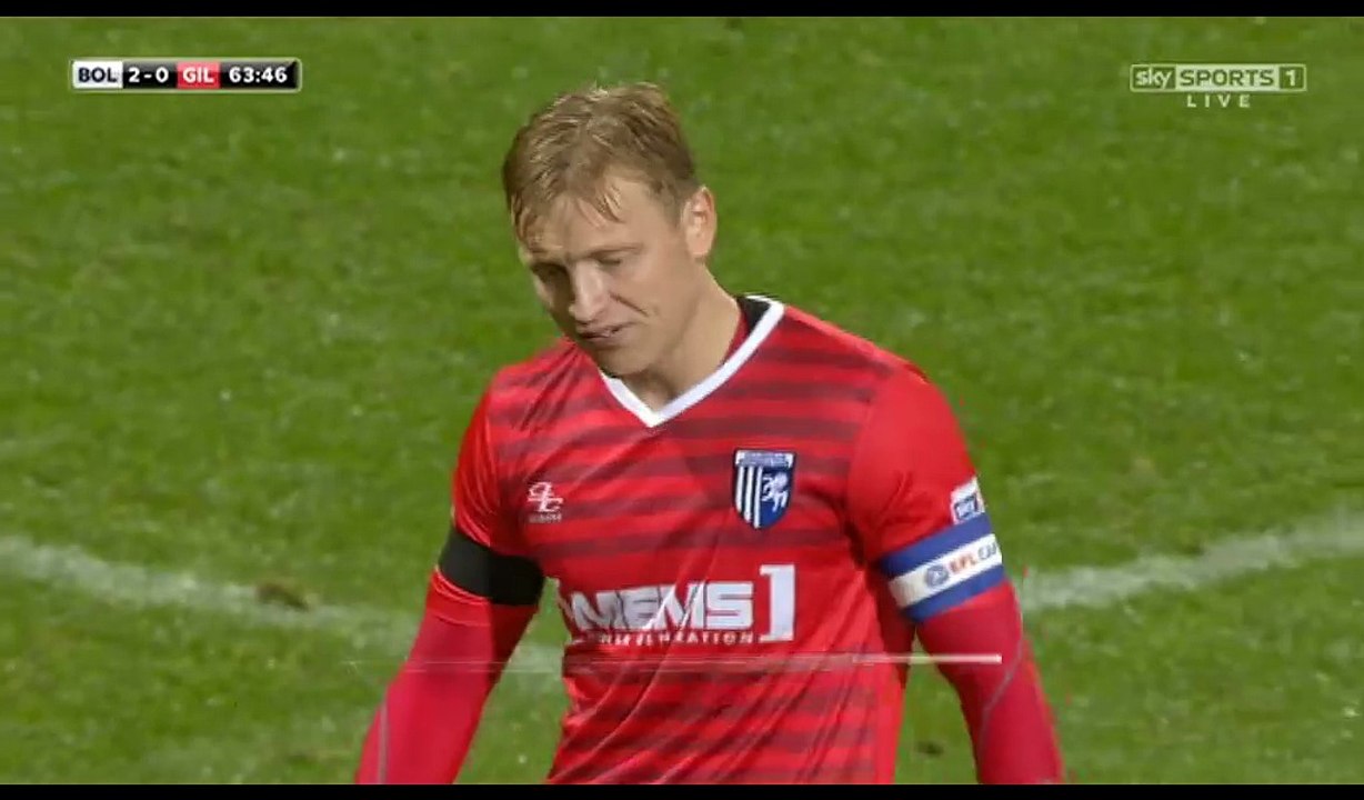 Gary Madine Goal HD - Bolton 3-0 Gillingham FC - 12.12.2016