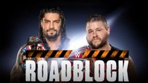 WWE 2K17 Roadblock End of the line Kevin Owens (c) vs. Roman Reigns UNIVERSAL CHAMPIONSHIP Simulation