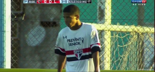 São Paulo vs Atlético MG 3-0  Gol de Marquinhos Copa RS Futebol Sub- 20  12-12-2016 (HD)