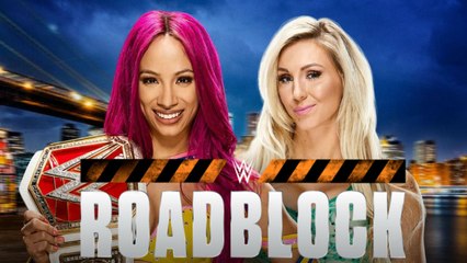 WWE 2K17 Roadblock End of the line Sasha Banks (c) vs. Charlotte RAW WOMNE'S CHAMPIONSHIP Simulation