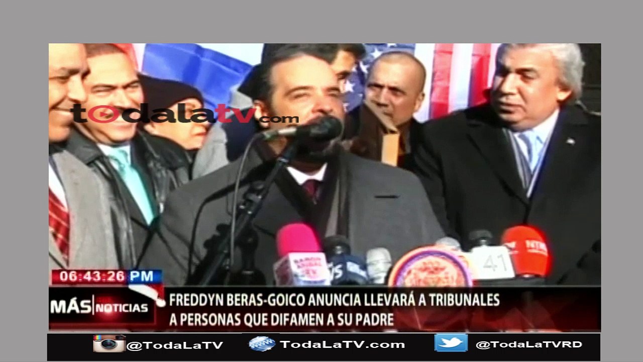 Hijo de Freddy Beras Goico, Freddyn Beras demandará a todo aquel que difame el nombre de su padre - Más Que Noticias