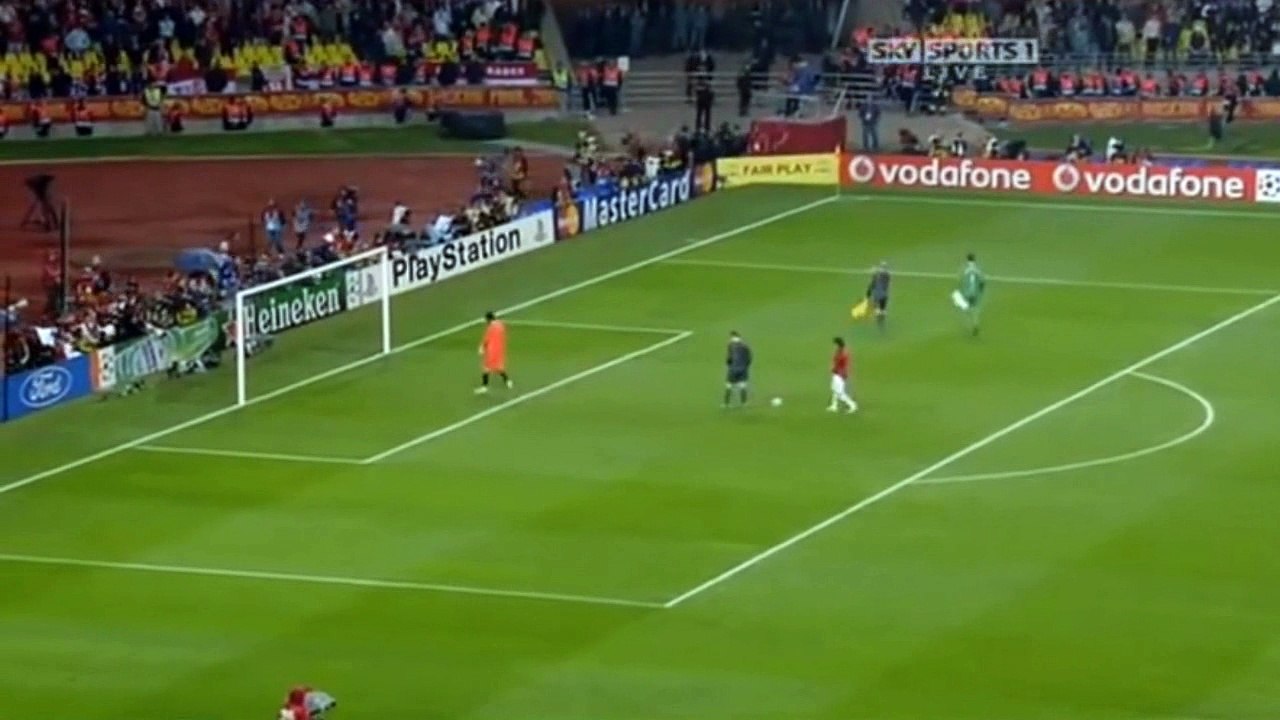 ضربات جزاء مباراة مانشستر يونايتد و تشيلسي 1-1 نهائي دوري الابطال 2008