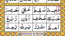 Lesson 06 Part 3 Arabic Vowel Dhamma or Pesh Qaida Lesson for Quran (Quran with Tajweed Online)