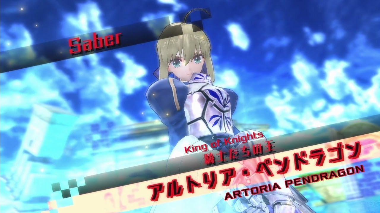 Fate/EXTELLA: The Umbral Star - Artoria Pendragon Character Trailer