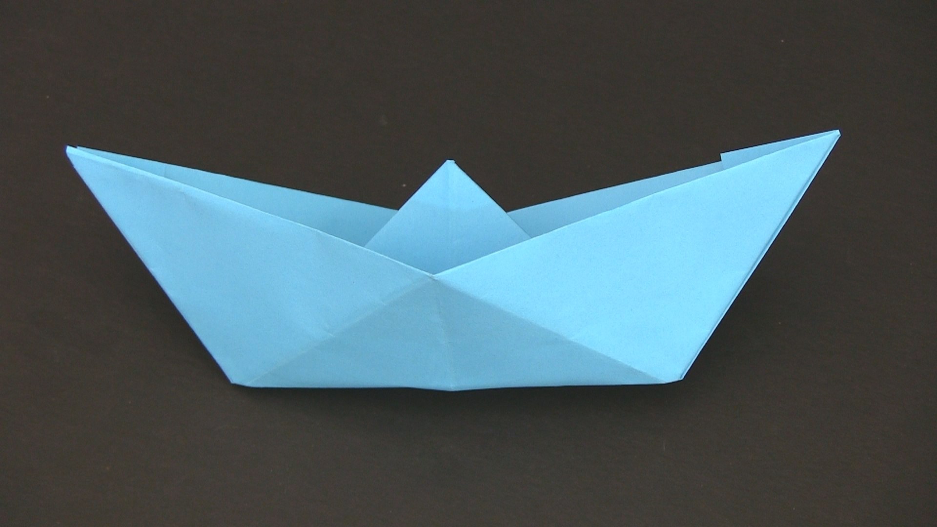 How To Make A Origami Paper Sampan Boat Origami Paper Boat Ship