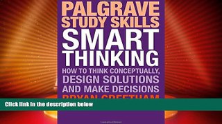 Price Smart Thinking: How to Think Conceptually, Design Solutions and Make Decisions (Palgrave