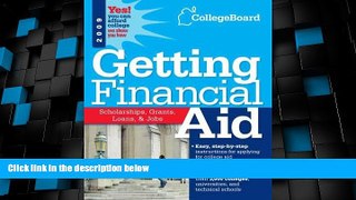 Price Getting Financial Aid 2009 (College Board Guide to Getting Financial Aid) The College Board