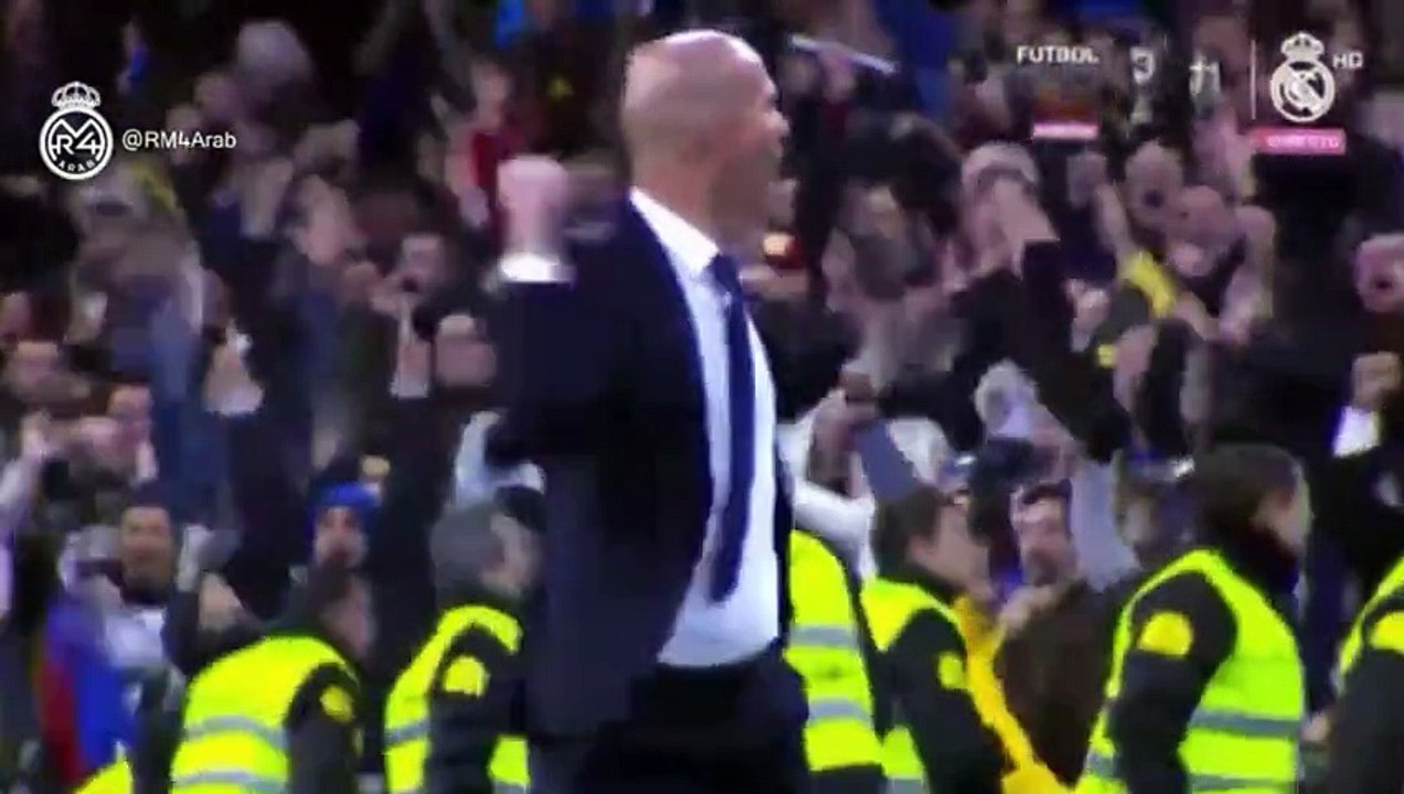 Les « gestes de fou » de Zidane !