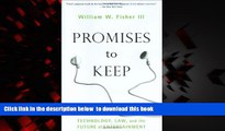 Pre Order Promises to Keep: Technology, Law, and the Future of Entertainment William W. Fisher III