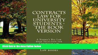 Buy Norma s Big Law books Contracts law For University Students - the book version: A Norma s Big