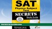 Buy  SAT Physics Subject Test Secrets Study Guide: SAT Subject Exam Review for the SAT Subject