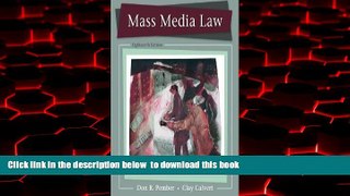 Audiobook Mass Media Law Don Pember Full Ebook