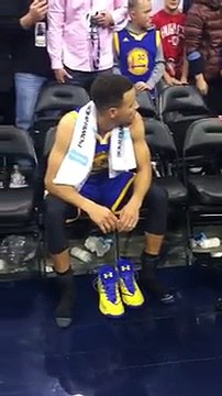 Man Tries to Steal Signed Steph Curry Shoes from Little Kid