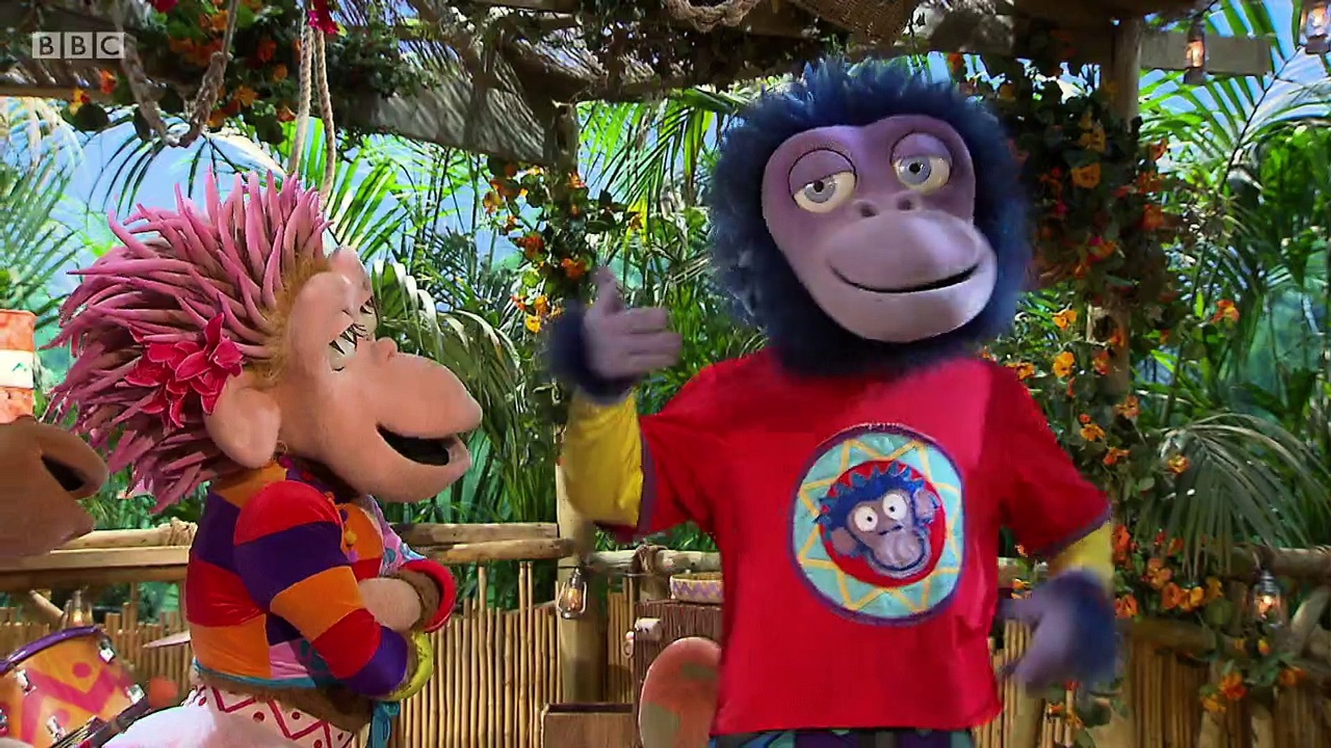 Cbeebies Monkey Cartoon