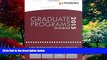 Buy Peterson s Graduate   Professional Programs: An Overview 2015 (Peterson s Graduate