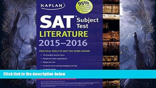 PDF  Kaplan SAT Subject Test Literature 2015-2016 (Kaplan Test Prep) Kaplan  PDF