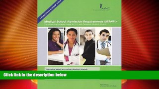 Best Price Medical School Admission Requirements (MSAR): The Most Authoritative Guide to U.S. and