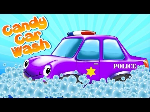 Car Wash Games |Poilce car | Police Car Wash|Candy Car Wash | Car Wash App