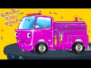 Fire Truck |Car Wash | Candy Car Wash |  Car Wash App