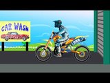 Bike Car Wash | Toy Bike For Kids | Videos For Children | Baby Videos