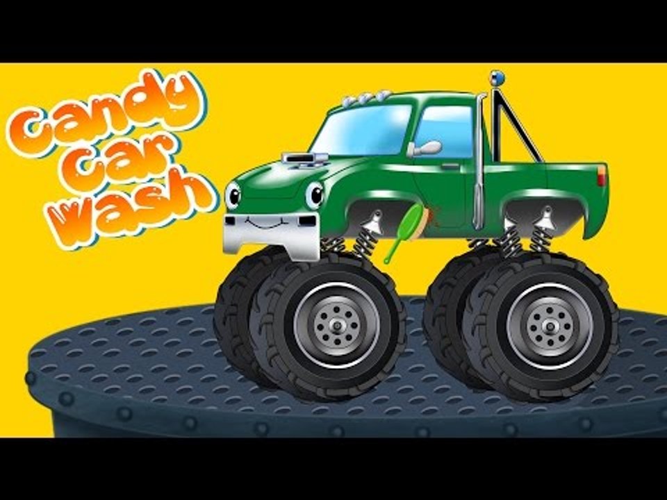 Monster Truck Wash Car Wash video Dailymotion