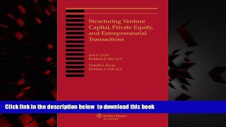 Audiobook Structuring Venture Capital, 2013 Edition Jack S. Levin Audiobook Download