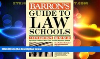 Best Price Barron s Guide to Law Schools: 15th Edition 2003 Barron s Educational Series On Audio
