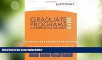 Best Price Graduate Programs in the Humanities, Arts,   Social Sciences 2013 (Peterson s Graduate
