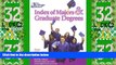 Price The College Board Index of Majors   Graduate Degrees 2004: All-New Twenty-sixth Edition The