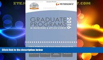 Price Graduate Programs in Engineering   Applied Sciences 2016 (Peterson s Graduate Programs in