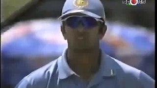 India v Pakistan 2005 Shahid Afridi 102 runs in 45 balls,