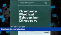 Best Price Graduate Medical Education Directory, 2000-2001 (CD-Rom For Windows) American Medical