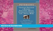 Online Peterson s Graduate Programs in Business, Education, Health, Information Studies, Law   Soc