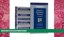 Buy Peterson s Graduate Guide Set (6vols) 2008 (Peterson s Graduate   Professional Programs)