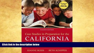 PDF  Case Studies in Preparation for the California Reading Competency Test (4th Edition) Joanne