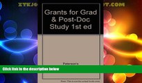 Best Price Grants for Grad   Post-Doc Study 1st ed Peterson s On Audio