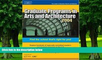 Pre Order DecisionGd:GradPg Art/Arch 2004 (Peterson s Graduate Programs in Arts   Architecture)