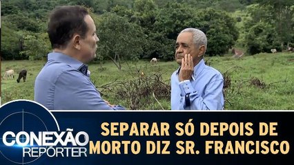 Conexão Repórter - Sr. Francisco Chora ao mandar mensagem para os filhos