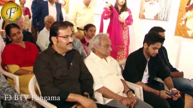 INAGURATION OF AN UNIQUE ART EXHIBITION PAINTINGS BY THE ARTIST SYDNEY LOBO WITH MANY CELEBS