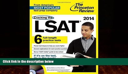 Online Princeton Review Cracking the LSAT with 6 Practice Tests   DVD, 2014 Edition (Graduate