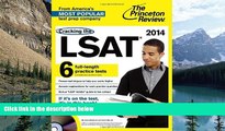 Online Princeton Review Cracking the LSAT with 6 Practice Tests   DVD, 2014 Edition (Graduate