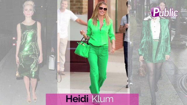 Top 20 des personnalités qui portent le mieux la couleur : Vert Sapin !