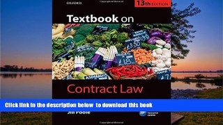 PDF [DOWNLOAD] Textbook on Contract Law 13/E TRIAL EBOOK