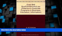 Best Price Peterson s Graduate   Professional Programs 2002, Volume 6: Graduate Programs in