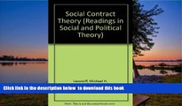 PDF [DOWNLOAD] Social Contract Theory (Readings in Social and Political Theory) FOR IPAD