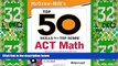 Best Price McGraw-Hill s Top 50 Skills for a Top Score: ACT Math Brian Leaf On Audio