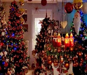 German Couple 100 Christmas Trees