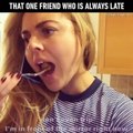 that one friend always late funny girl prank